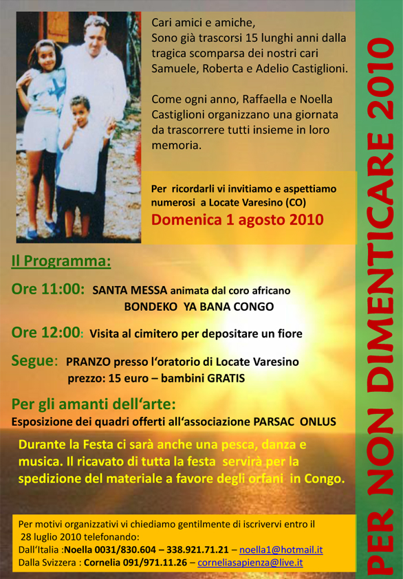 evento agosto